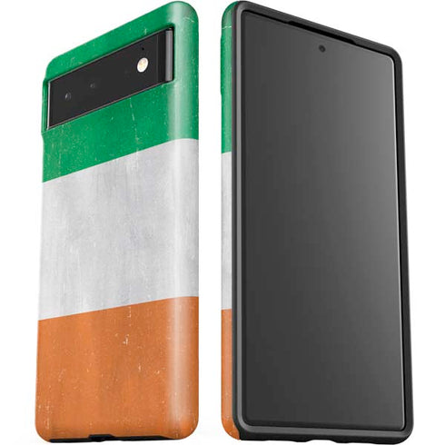 Ireland Flag Distressed Google Pixel 6 Case